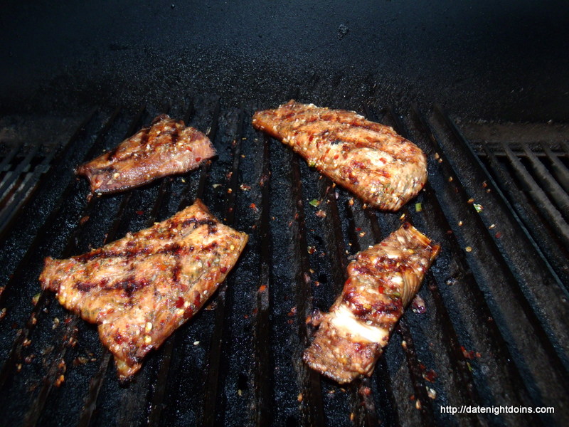 Teriyaki Salmon Burgers pellet grill recipe BBQ smoker