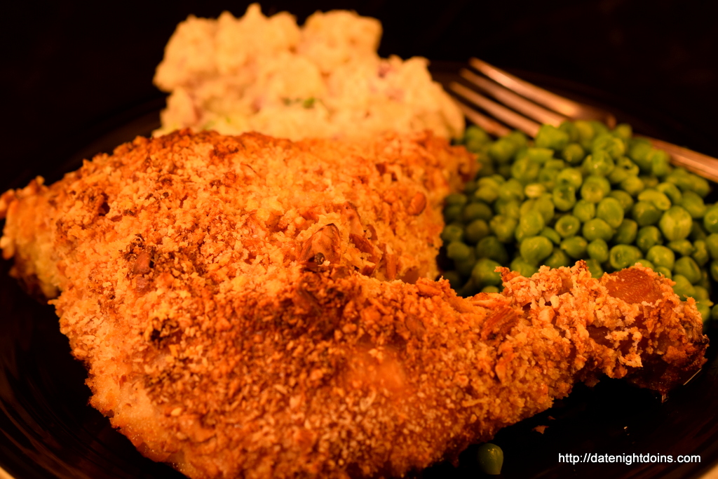 Almond Crusted Chicken, wood pellet, Grill, BBQ, Smoker, recipe