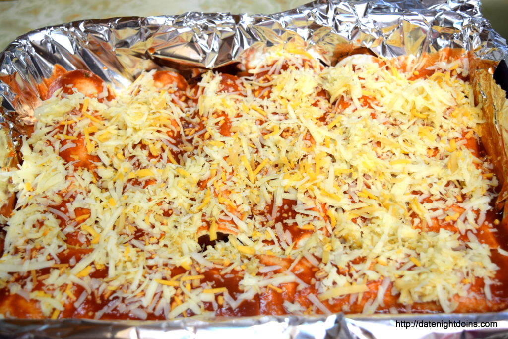 Smoked Turkey Cheese Enchiladas