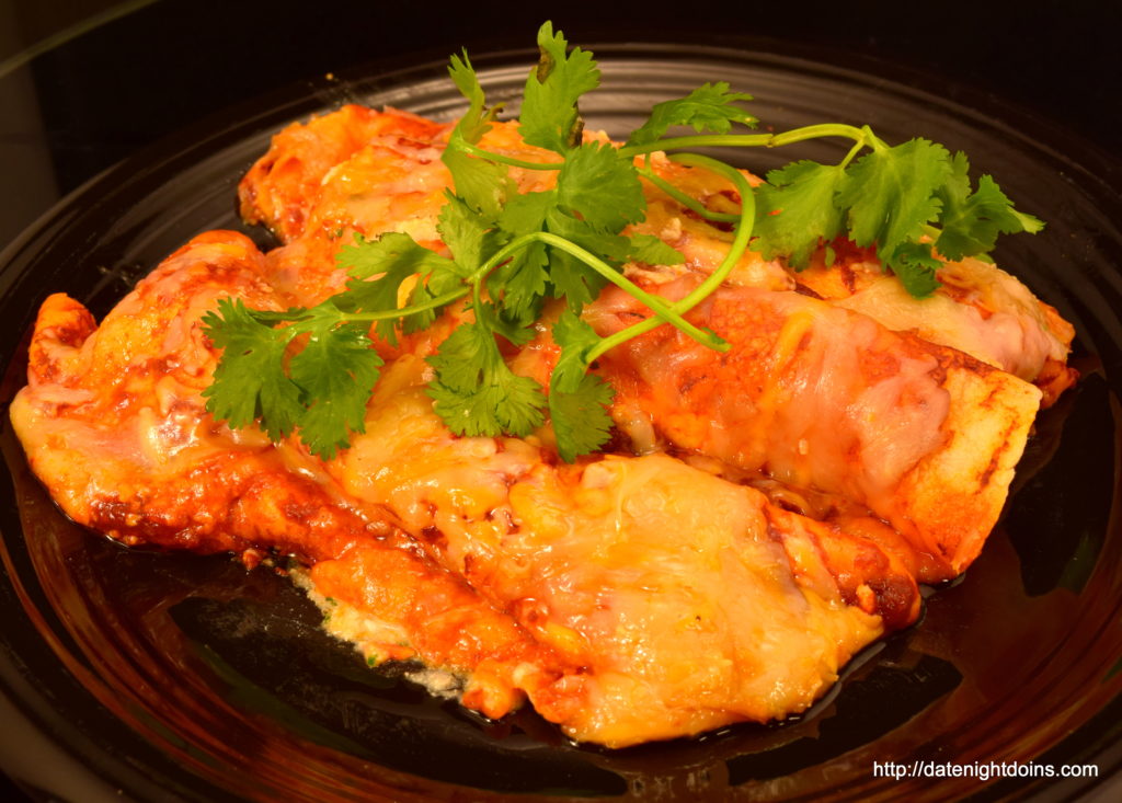 Smoked Turkey Cheese Enchiladas