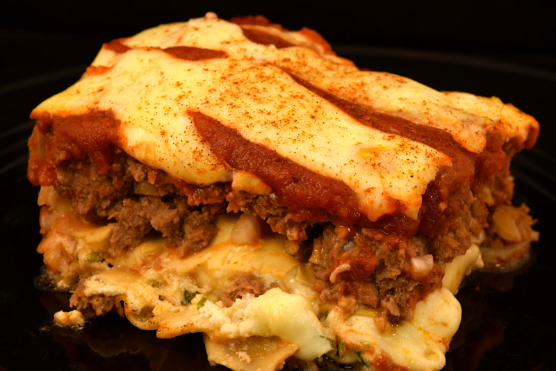 Lasagna Stuffed Meatloaf Smoken on Your Gasser