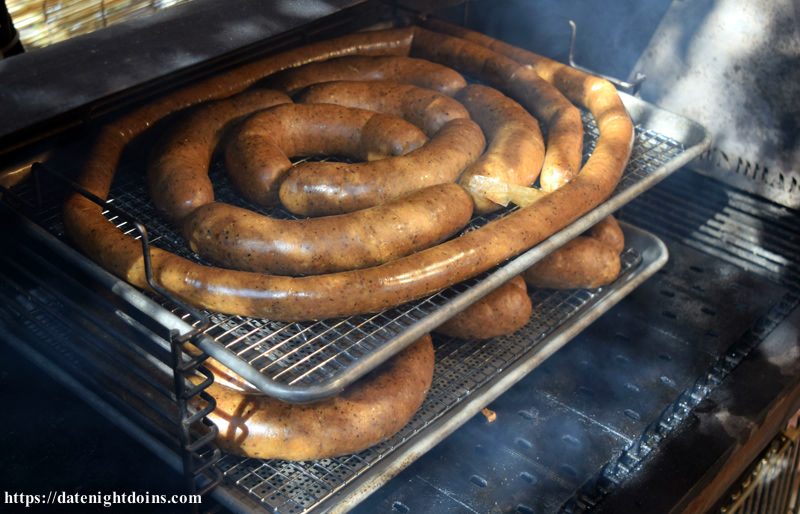 Homemade German Knackwurst