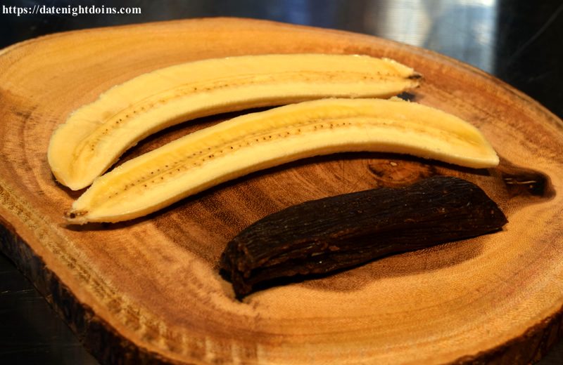 Grilled Chocolate Tamale Banana Split