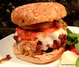 Read more about the article Peanut Butter Stuffed Burger