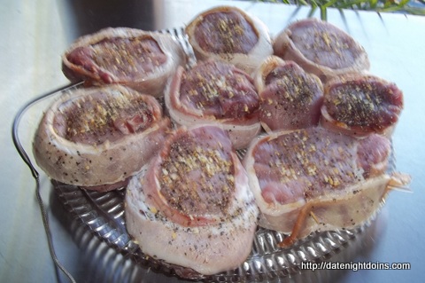 Peppered Bacon Pork Loin