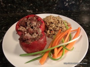 Read more about the article Lamb Goat Cheese Stuffed Tomatoes