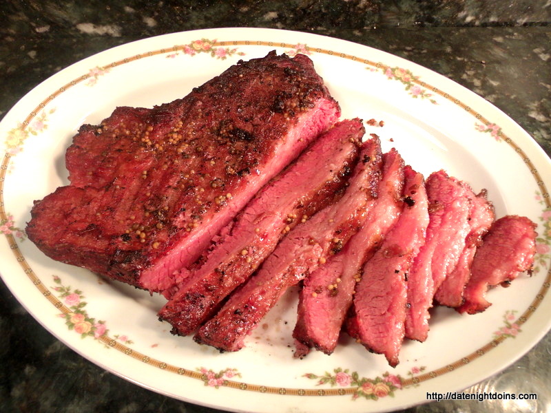 Smoked Corned Beef Brisket