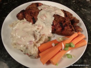 Read more about the article Pork Loin Chops Maple Bacon Gravy