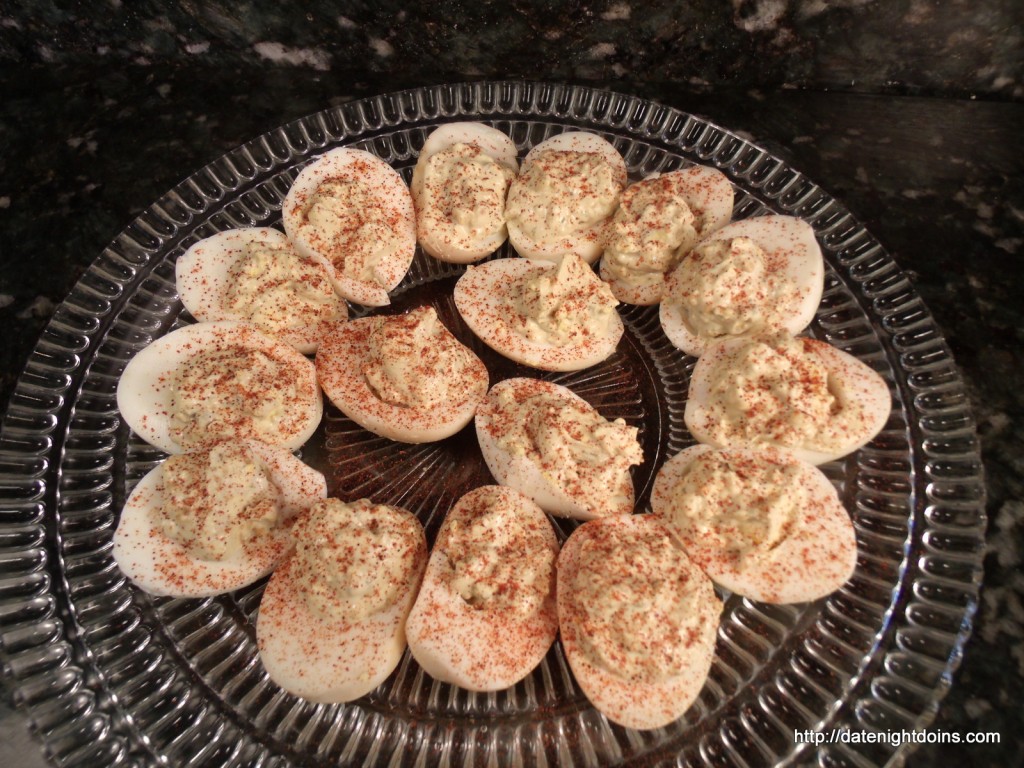 Garlic Bombs Smoked Deviled Eggs