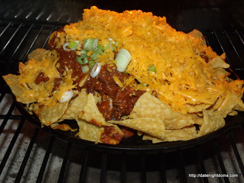 Easy Chili Nachos