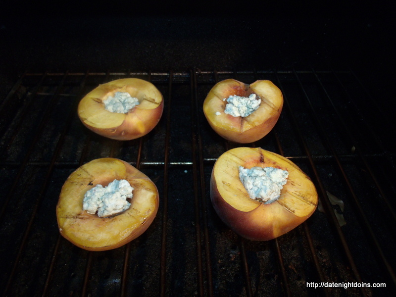 Grilled Stuffed Peaches