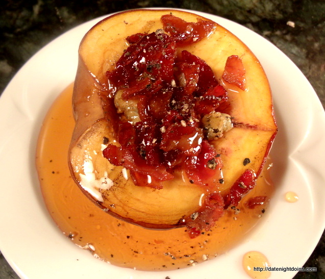 Grilled Stuffed Peaches