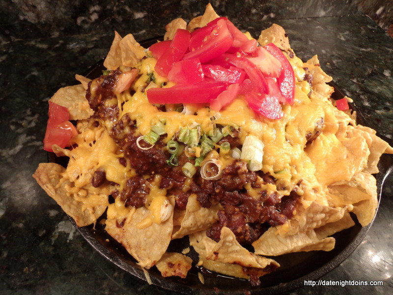 Easy Chili Nachos