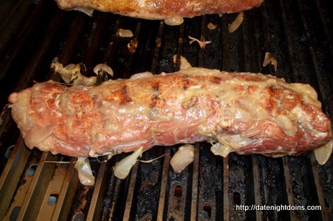 Pork Tenderloin With Rosy Rhubarb Sauce