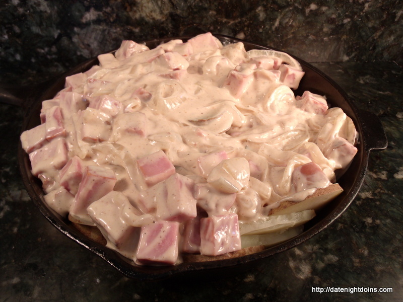 Scalloped Potatoes and Ham