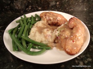 Read more about the article Herbed Chevre Stuffed Chicken Breasts