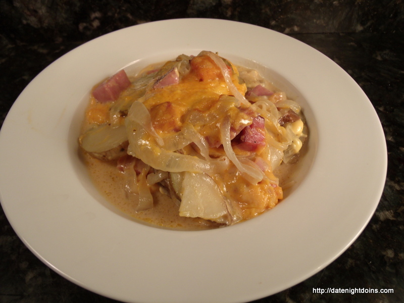 Scalloped Potatoes and Ham,