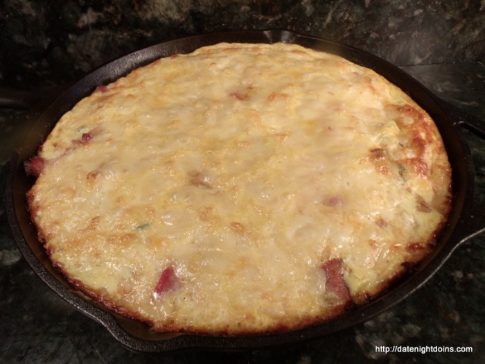 Holiday Brunch Frittata – Date Night Doins BBQ For Two