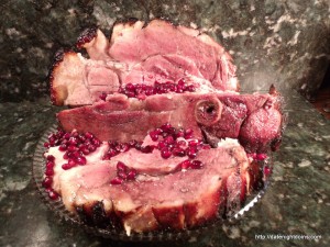Read more about the article Pomegranate Honey Glazed Ham
