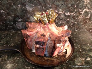 Read more about the article Maple Mustard Crown Roast of Pork
