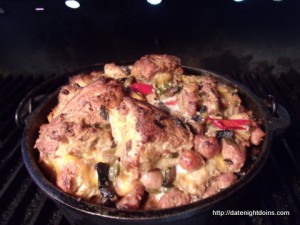 Read more about the article Grilled Sausage Biscuit Bake