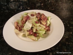 Read more about the article Bacony Sauteed Cabbage