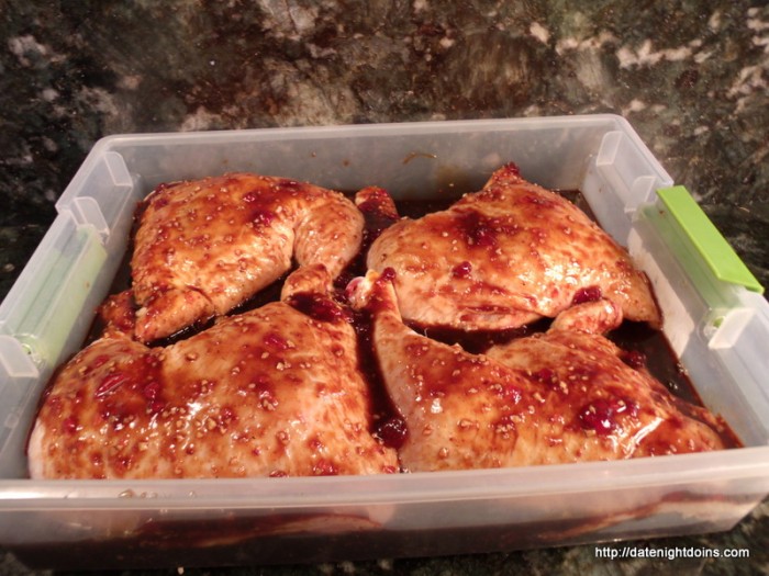 Marinated Raspberry Chicken Recipe Raspberry Garlic Marinated Chicken Legs