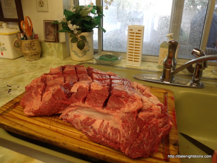 Big Ol Brisket Date Night Doins BBQ For Two