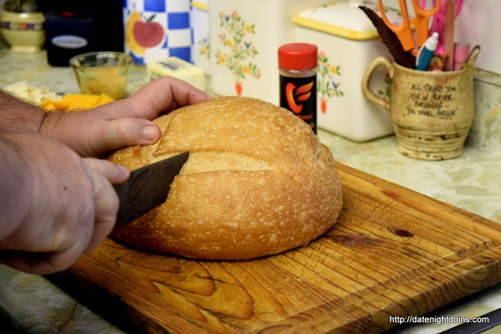 Bacon Cheese Garlic Bread