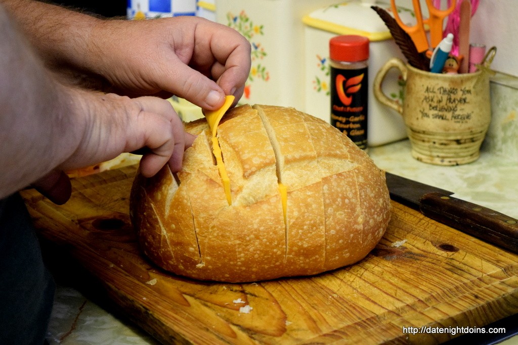 Bacon Cheese Garlic Bread