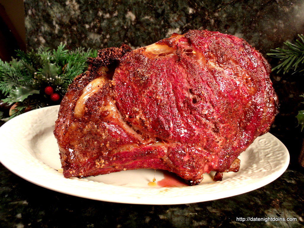 Smoked Prime Rib Roast