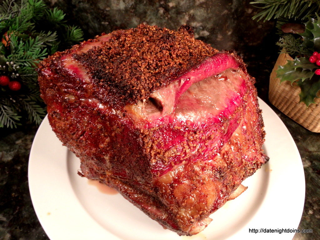 Smoked Prime Rib Roast