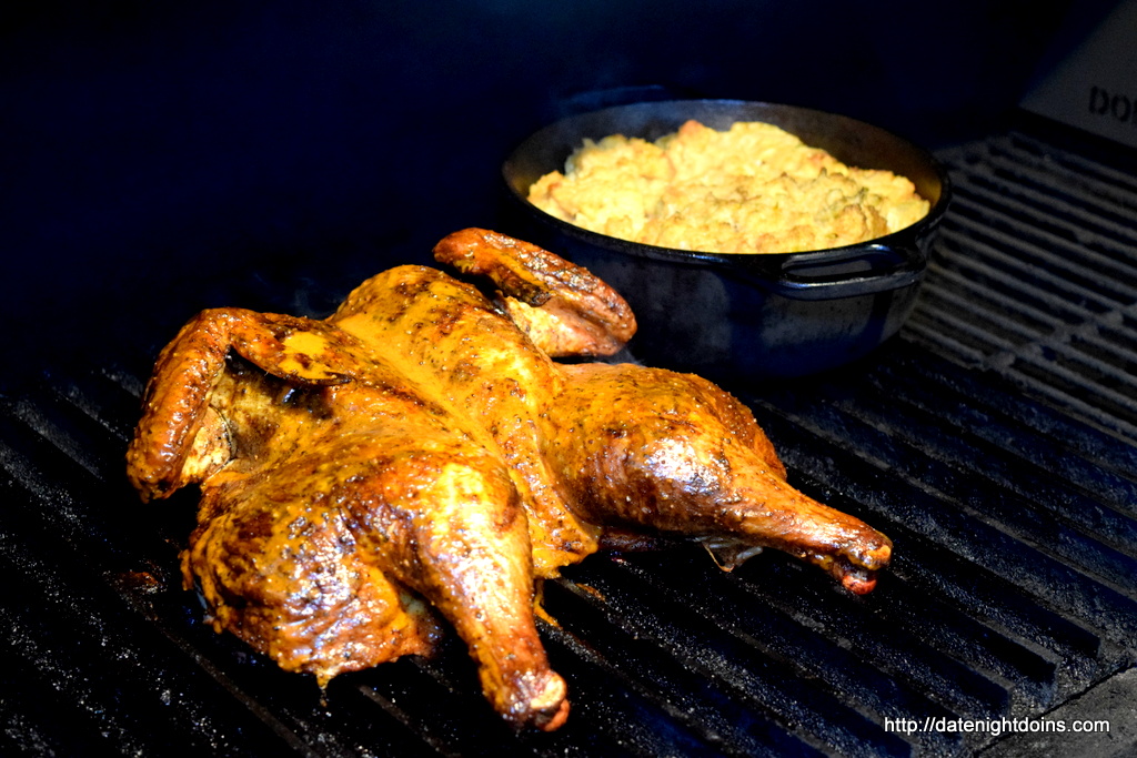 Caribbean Spice Chicken, wood pellet, grill, BBQ, smoker, recipe 