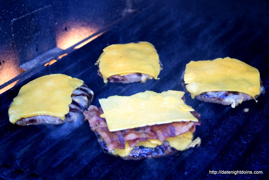 Grill Master Cheddar Cheese Bacon Burger 