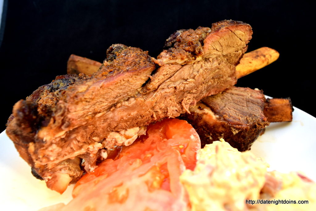Plank Beef Ribs on the Davy Crockett GMG’s Tailgater, wood pellet, grill, BBQ, Smoker, recipe