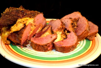 Read more about the article ﻿  Smoked Pastrami Pin Wheel