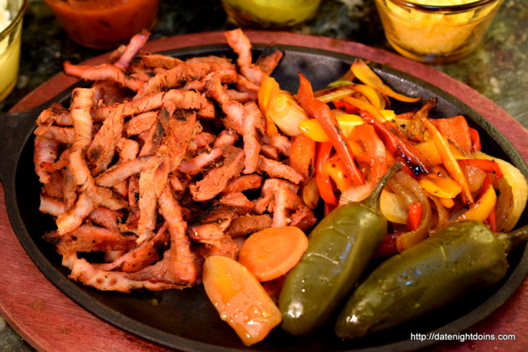Marinated Pork Fajitas Date Night Doins BBQ For Two