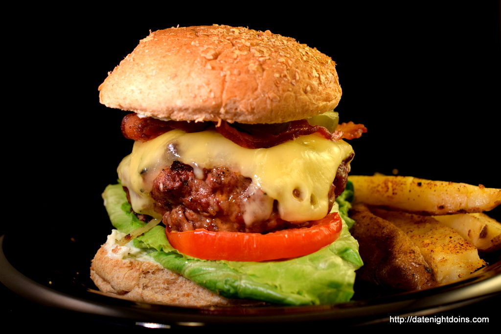 Lotta of Cheese Cheese Burger, wood pellet, grill, BBQ, smoker, recipe