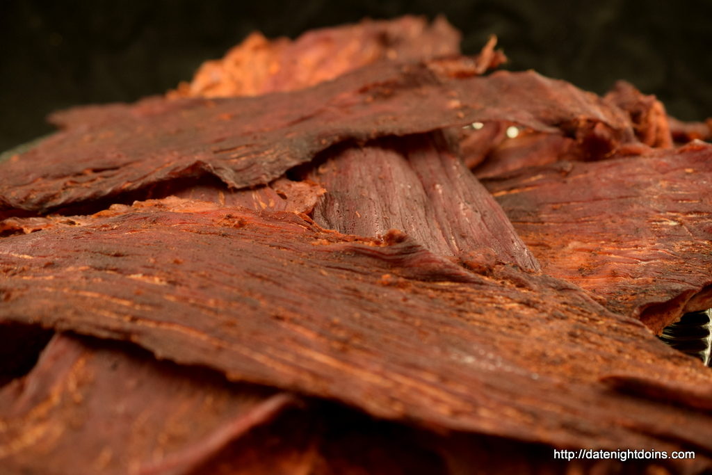 Chipotle Beef Jerky, wood pellet, grill, BBQ, smoker, recipe