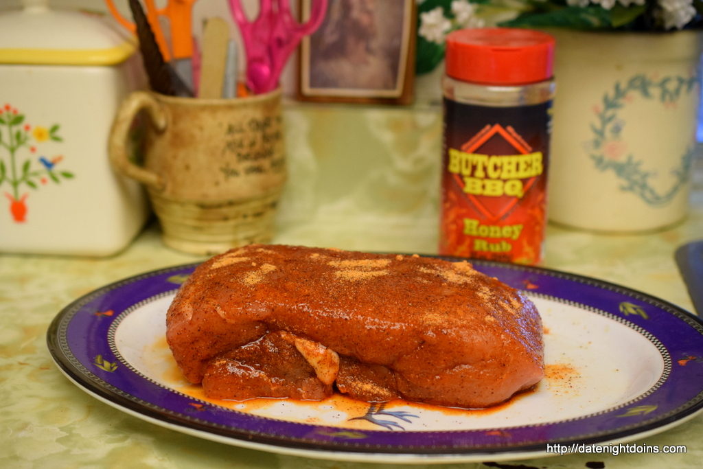 Grilled Pork Roast with Alabama White Sauce