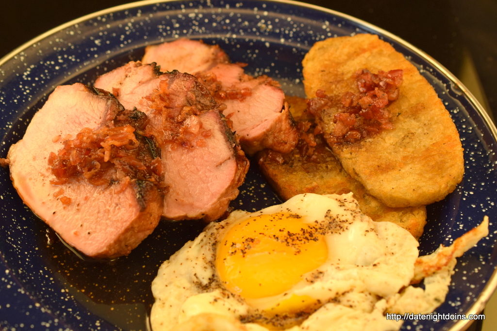 Maple Bacon Glazed Pork