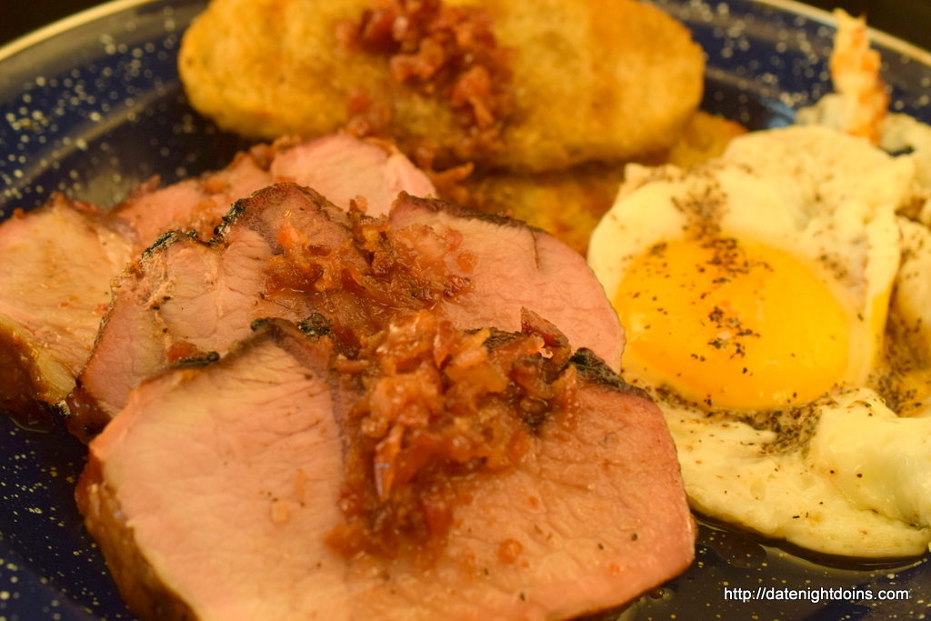 Maple Bacon Glazed Pork