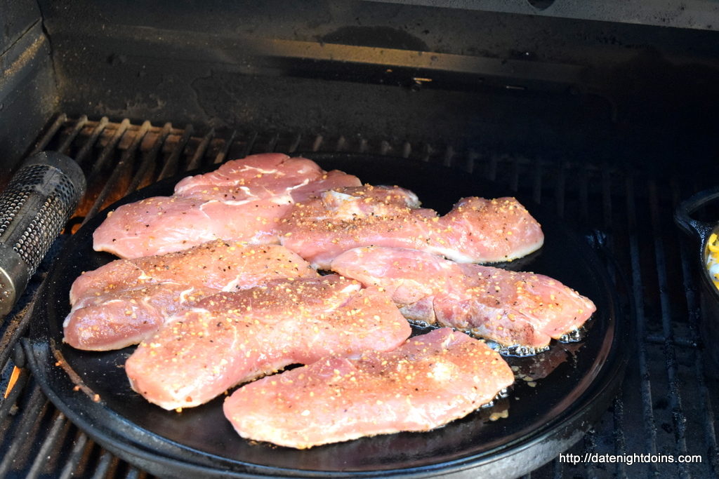 Bourbon Bacon, Pork Sirloin Chops