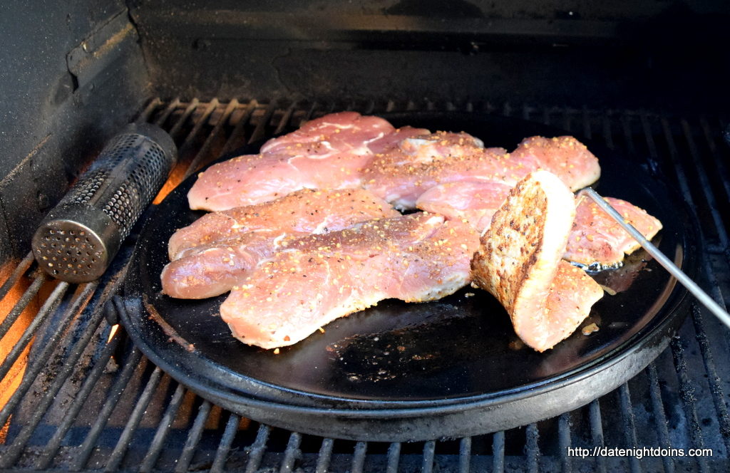 Bourbon Bacon, Pork Sirloin Chops