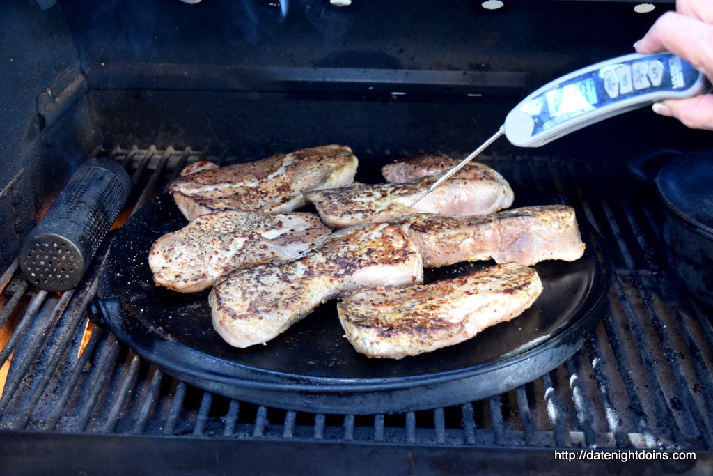 Bourbon Bacon, Pork Sirloin Chops