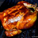 Barbequed Chicken Bourbon Bacon Glaze