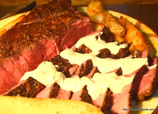 Read more about the article Reversed Seared Top Sirloin with Horseradish Sauce