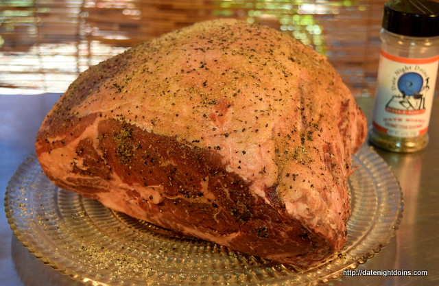 Horsey Mustard Rib Roast