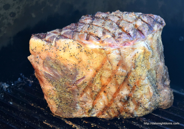 Horsey Mustard Rib Roast