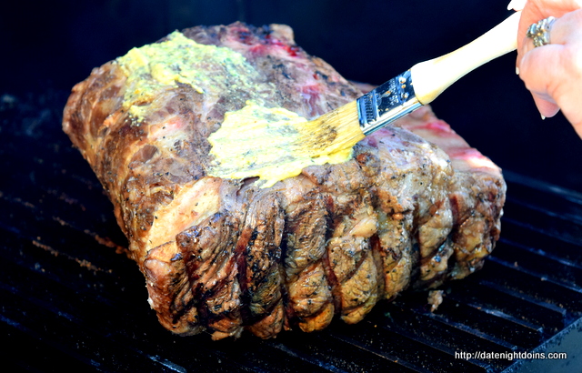 Horsey Mustard Rib Roast